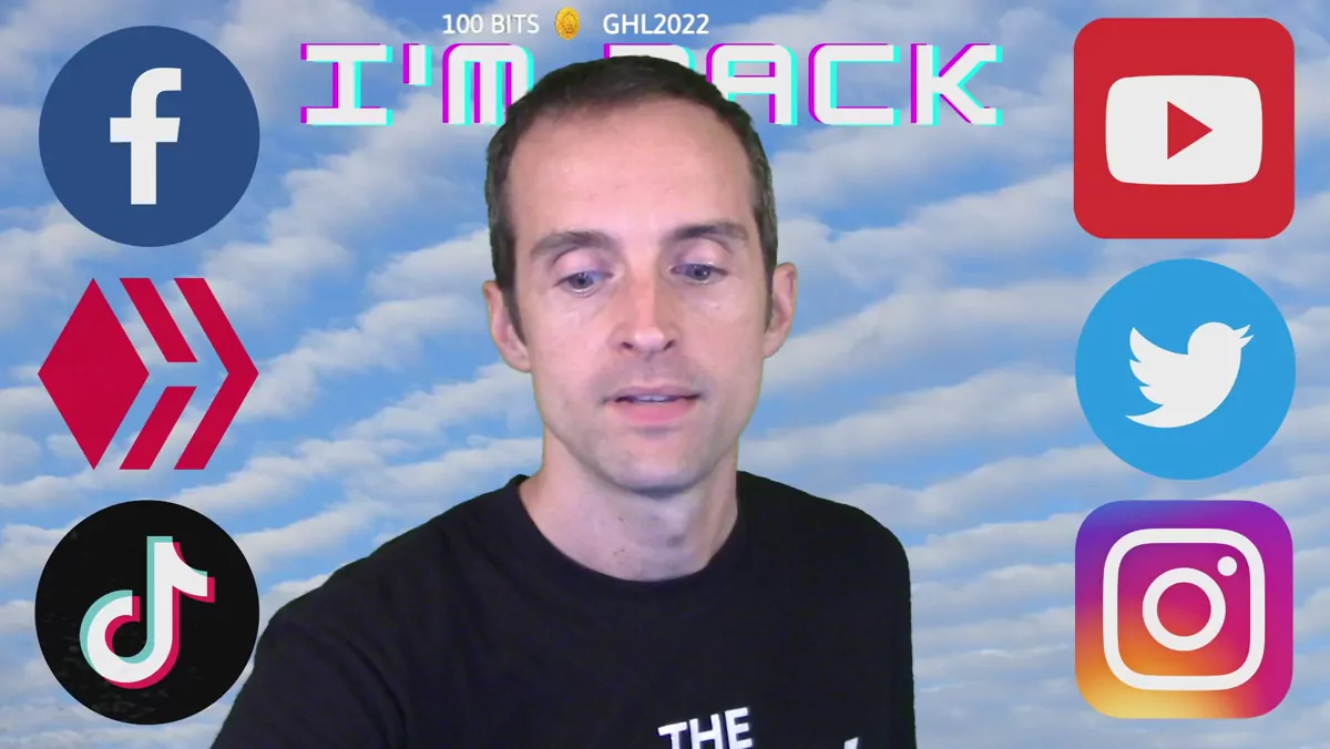 I'm Back on YouTube, Facebook, TikTok, Instagram, Twitter, and Even Hive with a New Attitude!