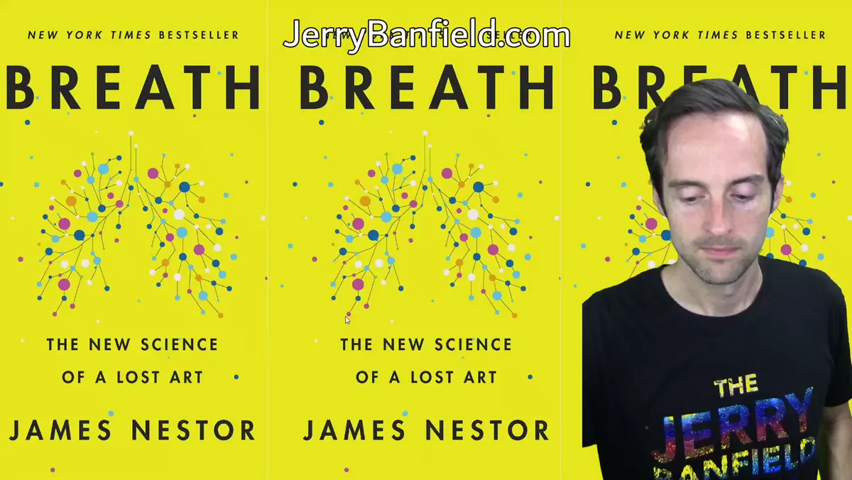 Discussing Breath: The New Science of a Lost Art by James Nestor.