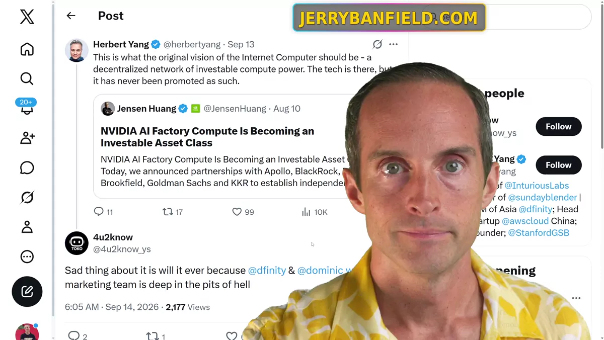 Former DFINITY Employee's Warning to ICP Holders