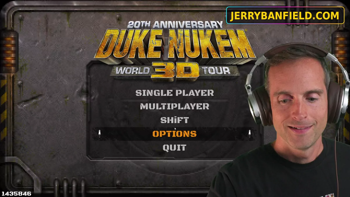 Duke Nukem 3D Final Level First Try on Damn I'm Good No Save