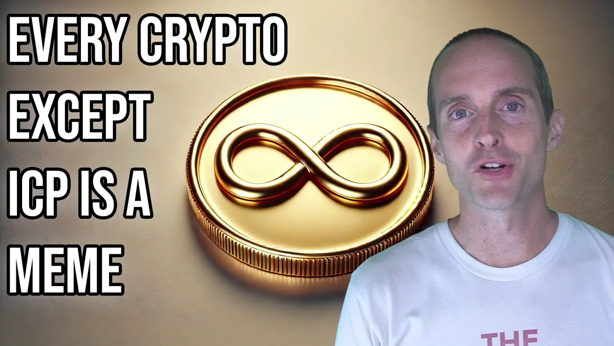 Every Crypto Except ICP Is a Meme Coin, Even Bitcoin
