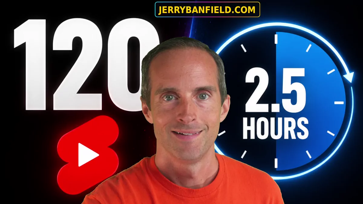 I Filmed 120 YouTube Shorts in 2.5 Hours. Here's Why.