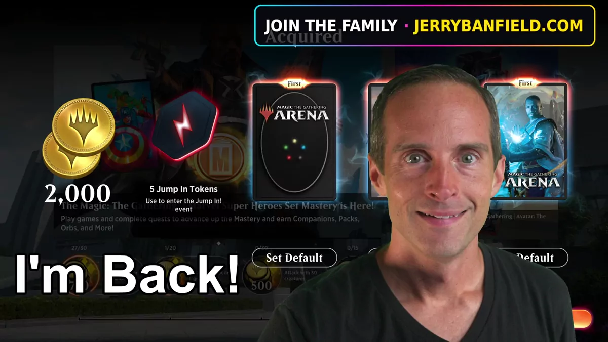 First Magic: The Gathering Arena Play Since 2021