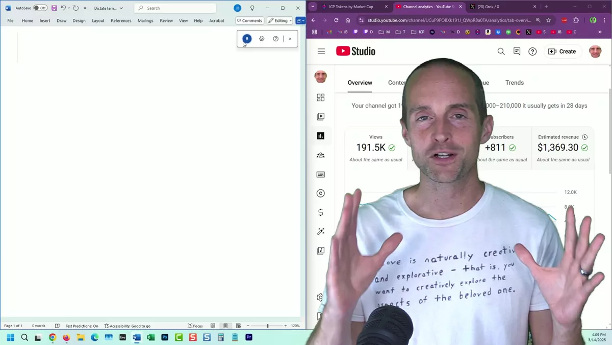 How I'm Valuing My Time as the Top ICP Crypto YouTuber