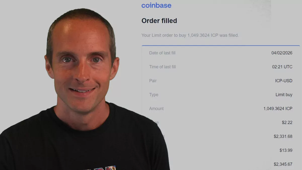 I Bought 1,049 More ICP Today on Coinbase