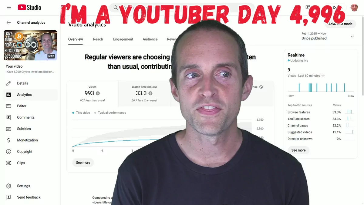 I Gave Away $1,000 in Bitcoin and the Video Bombed