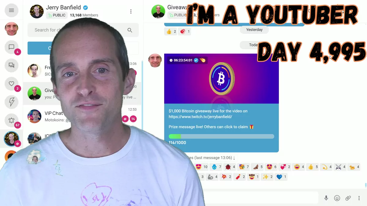 I Gave Away $1,000 of Bitcoin in 30 Seconds on ICP with OpenChat