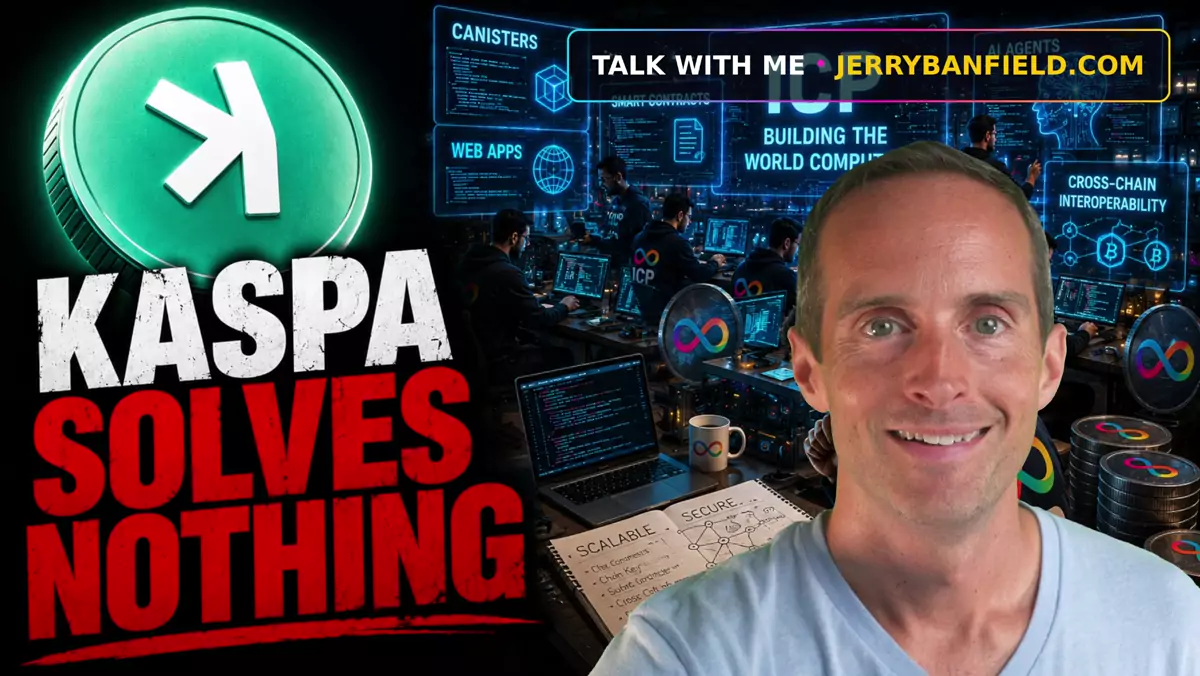 James Allan Left ICP for Kaspa—And Got the Technology Backwards