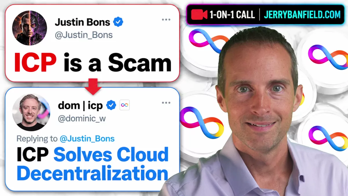 Justin Bons Attacks ICP, Dominic Williams Fires Back with Facts