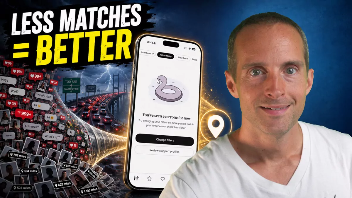 Less Matches Is More: A Better Way to Use Dating Apps