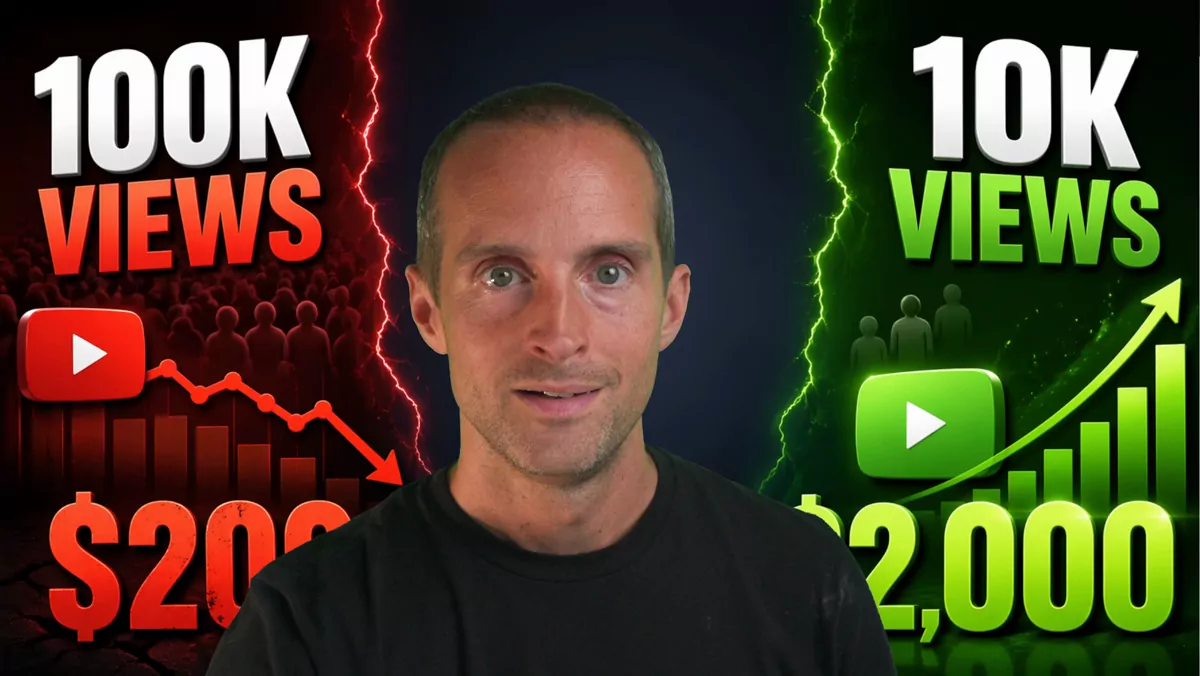Most YouTube Advice Is Built for Views, Not Income
