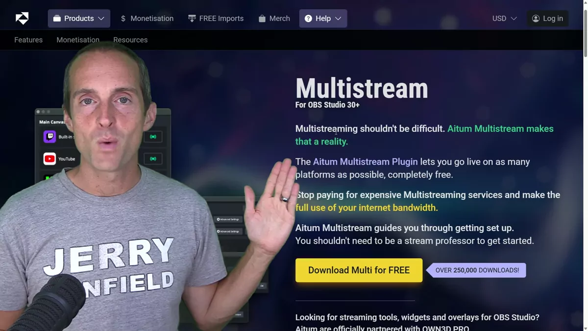 OBS Multistreaming Made Easy and Free in 2025 with AITUM