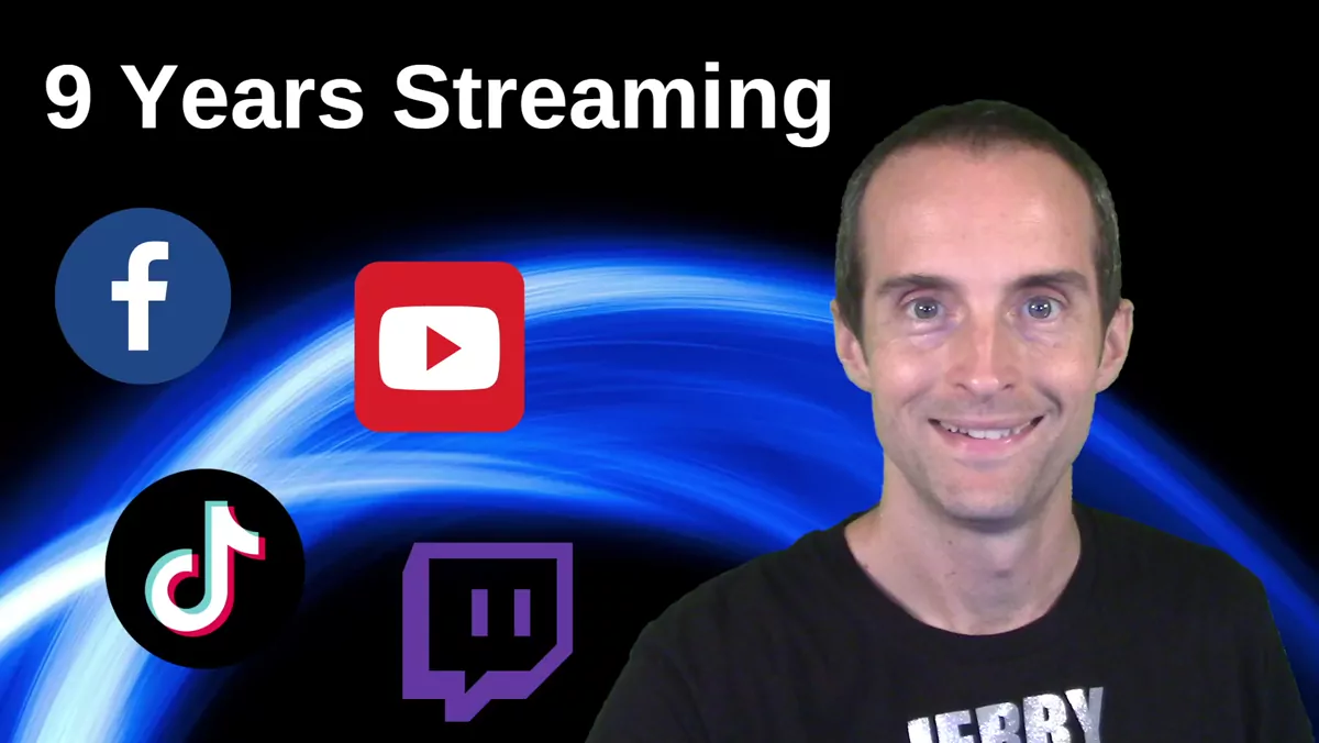 My Journey Streaming For 9 Years on YouTube, Twitch, Facebook Gaming, and TikTok