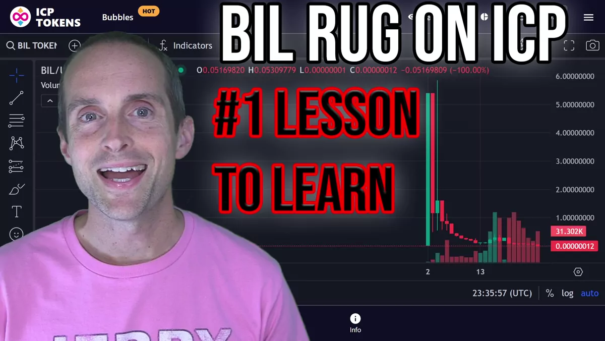 The BIL Token Rug Pull on ICP and What It Taught Me