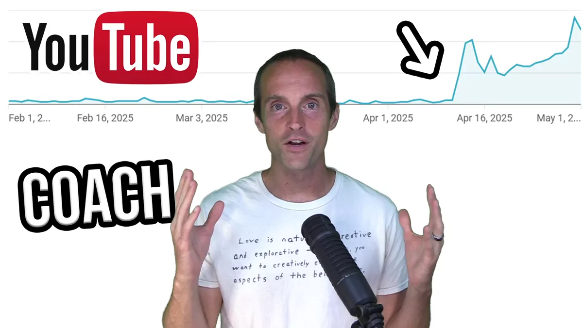Why I'm the Right YouTube Coach for Experienced Creators