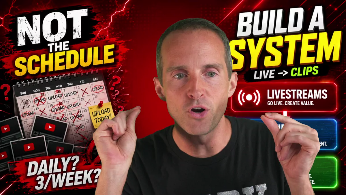 Your Upload Schedule Is Not the Problem