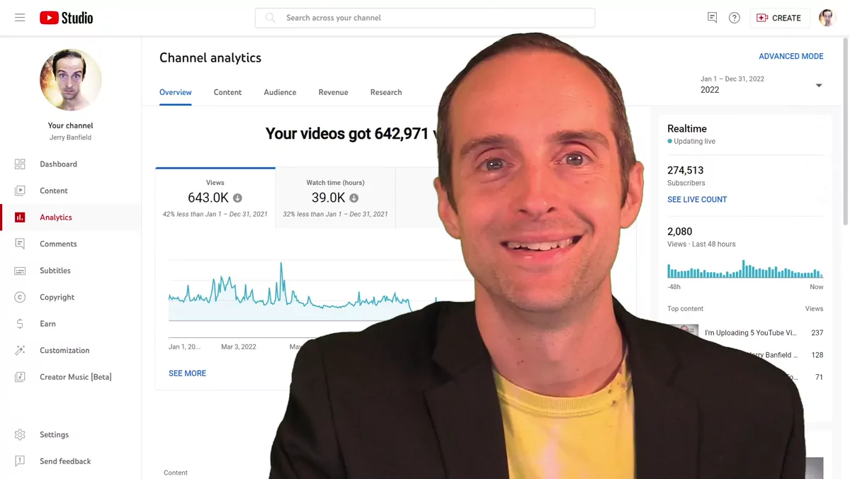 How Much YouTube Paid Me in 2022 with 275K Subs